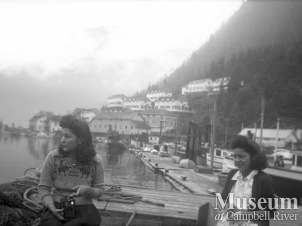 The town of Ocean Falls