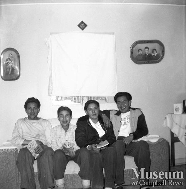 At the Henderson family home