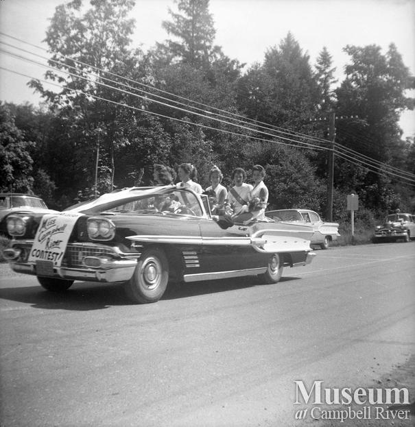Miss Campbell River contestants 