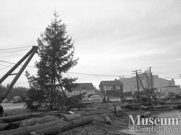 View of Campbell River waterfront