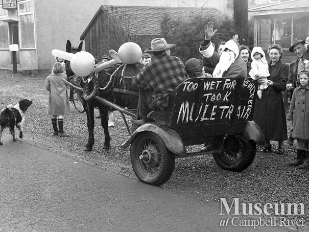 Father Christmas at a Campbellton Christmas Parade