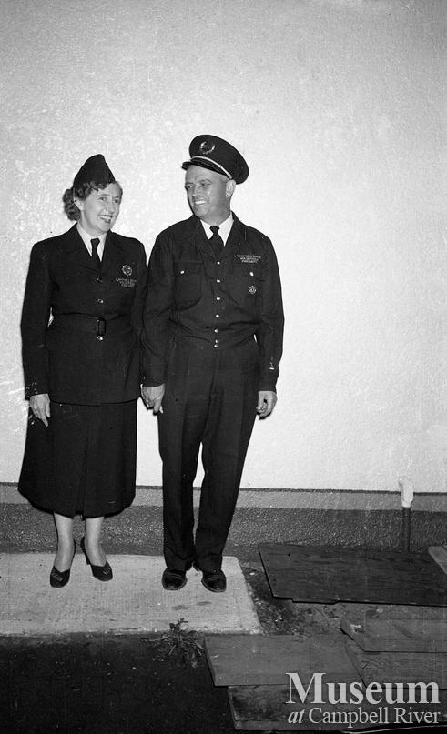 Agnes and Oscar Thulin of CR Volunteer Fire Department