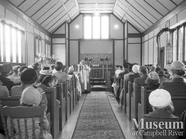Interior of St. Peter's Anglican Church, Campbell River
