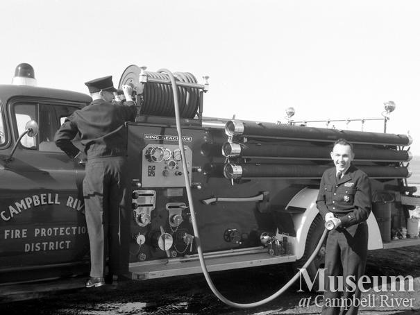 Campbell River Fire Department truck