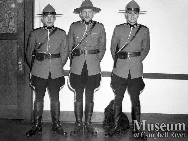 Campbell River police officers