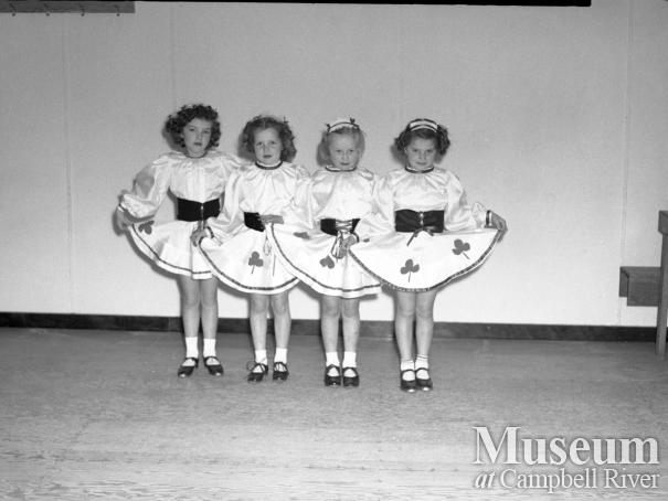 A group of students from Shurley Durham's dance school, Campbell River