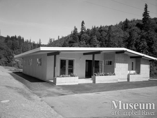 Office at BC Hydro's John Hart Power house site