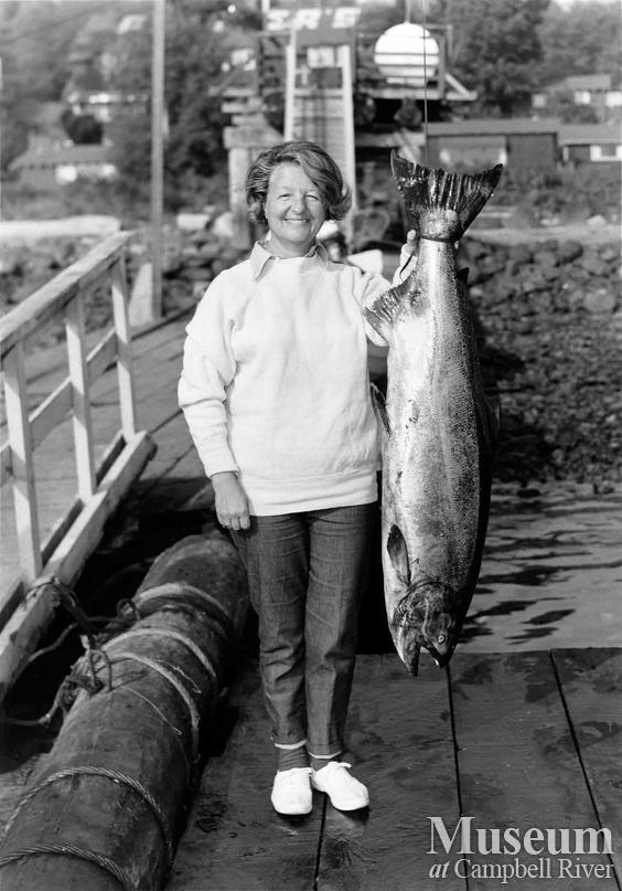 Ms. N. Zrodick with her catch