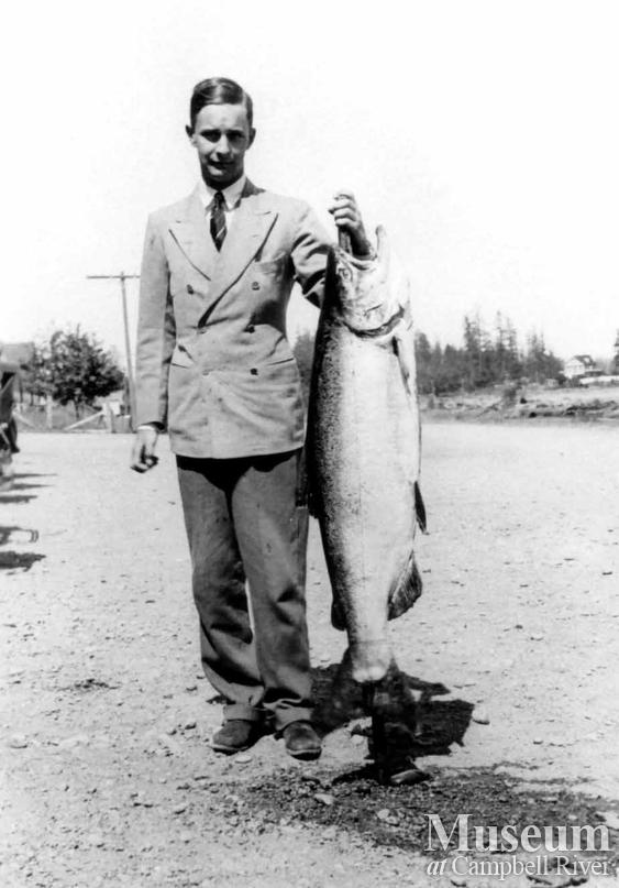 W.W. Astor with catch