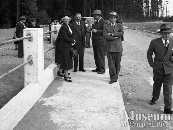 Opening ceremonies for the village of Campbell River's water supply 