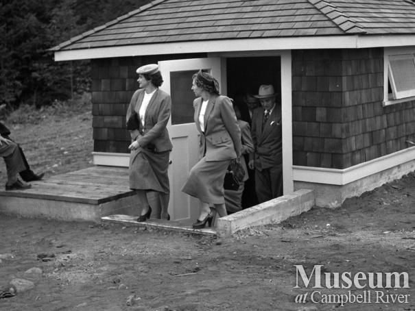 Opening ceremonies for the village of Campbell River's water supply 