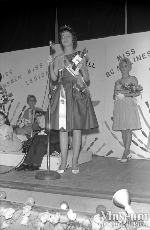 Miss Campbell River Contest held in the Van Isle Theatre