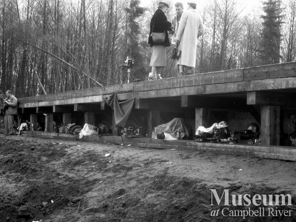 Observation bunker for viewing Ripple Rock Explosion