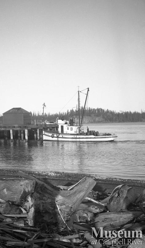 James Henderson's boat - the 'Shizoka'