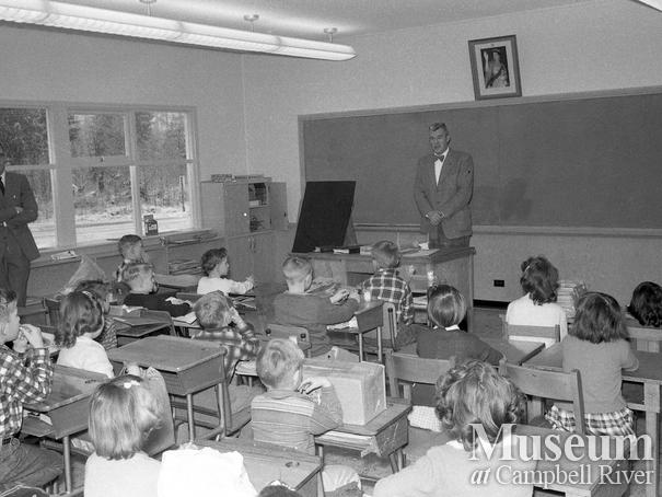 Interior of Campbell River school
