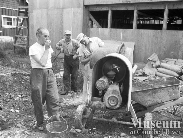 Constructing the Community Hall