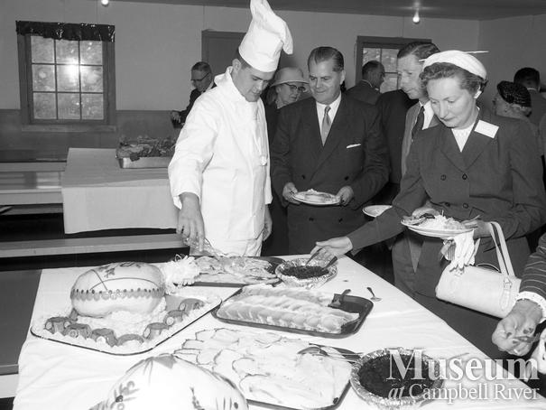 Banquet held at the official opening of the Ladore Powerhouse