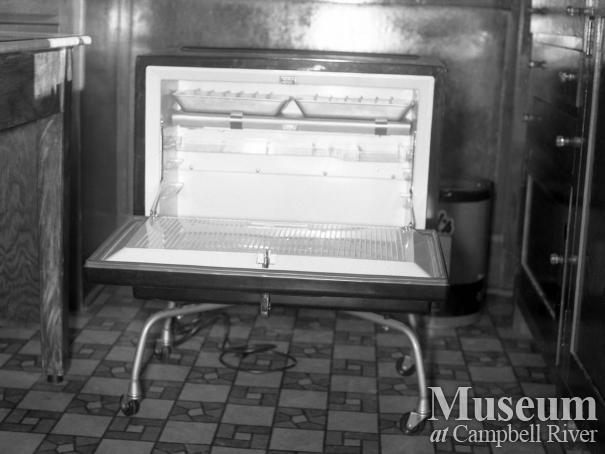 A mini-fridge given to the Hospital
