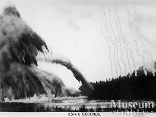 The Ripple Rock Explosion, Seymour Narrows