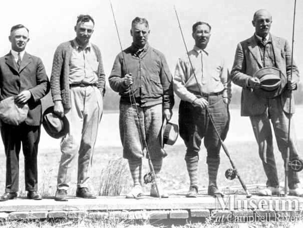 Founding members of the Tyee Club of British Columbia