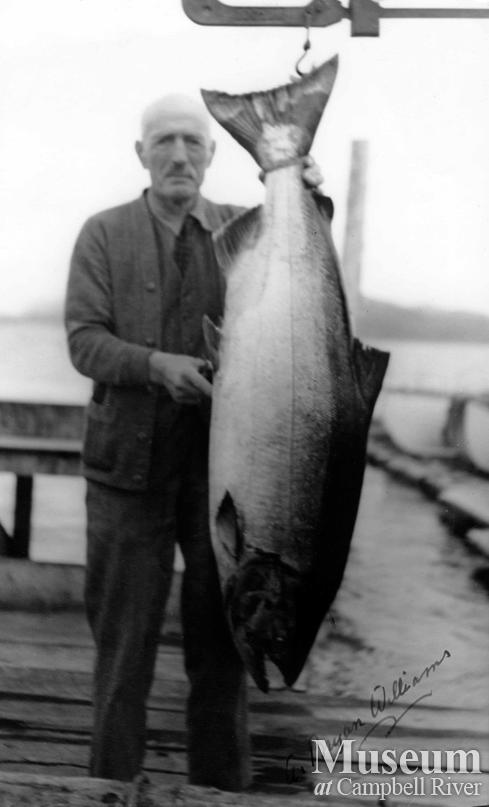 Dr. Bryan Williams with catch