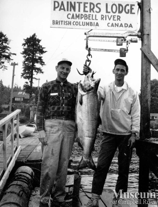 John Caddy with catch
