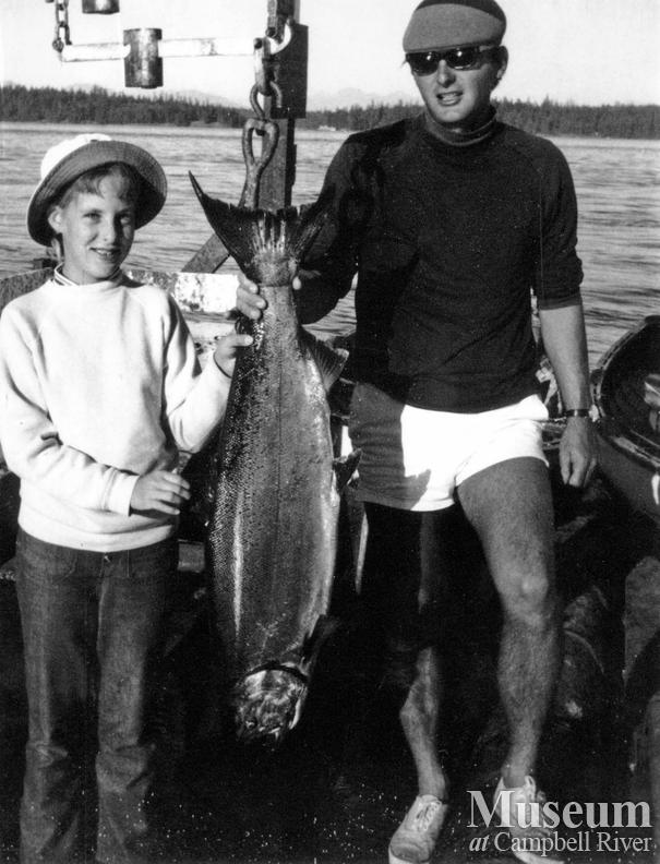 Wendy Hammond with her catch