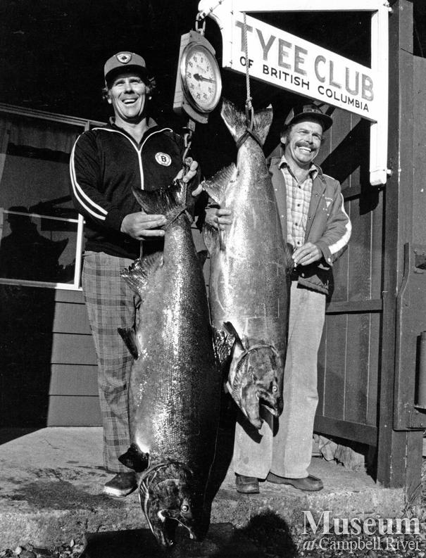 D. Cameron and G. Stuart with catches