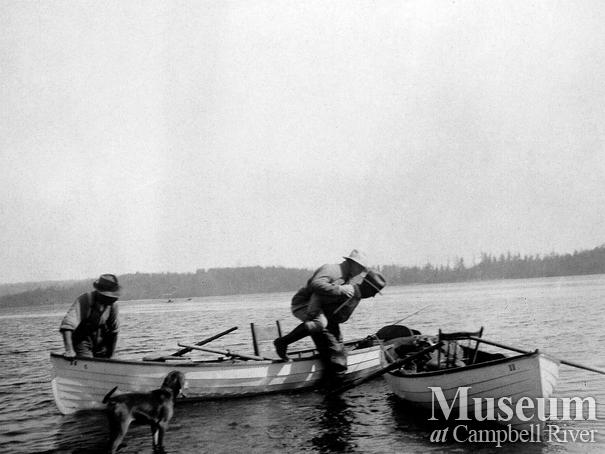 Fishing guide and guest