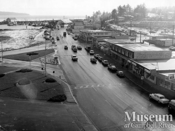 View of the Island Highway and St. Ann's Rd.
