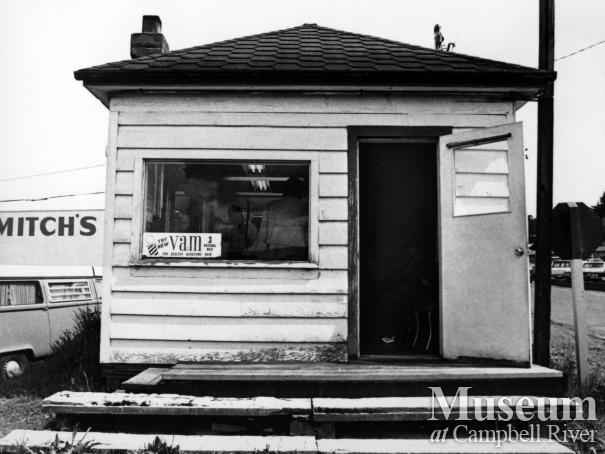 Ken Sogawa's barber shop located on St. Ann's, Campbell River