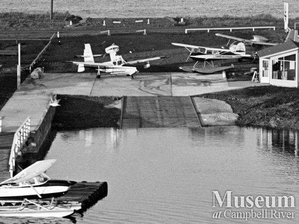Trans Mountain Airline base at the Tyee Spit