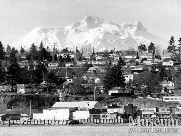 View of Campbell River from the water