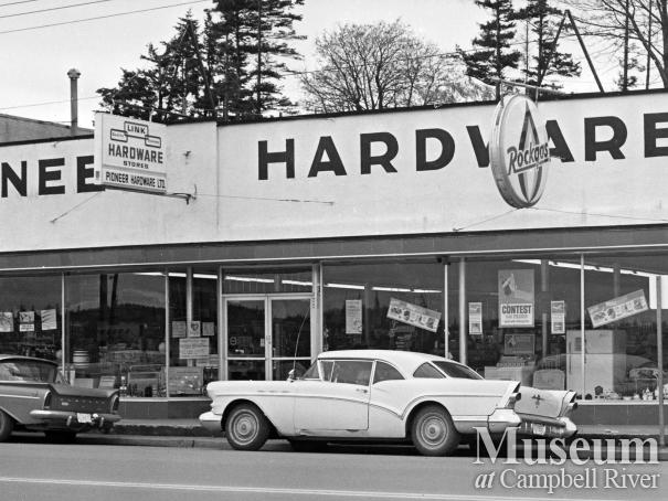 Pioneer Hardware located on Island Hwy., Campbell River