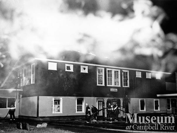 Fire at Elm Street School