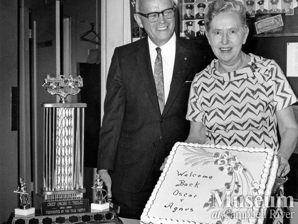 Oscar and Agnes Thulin
