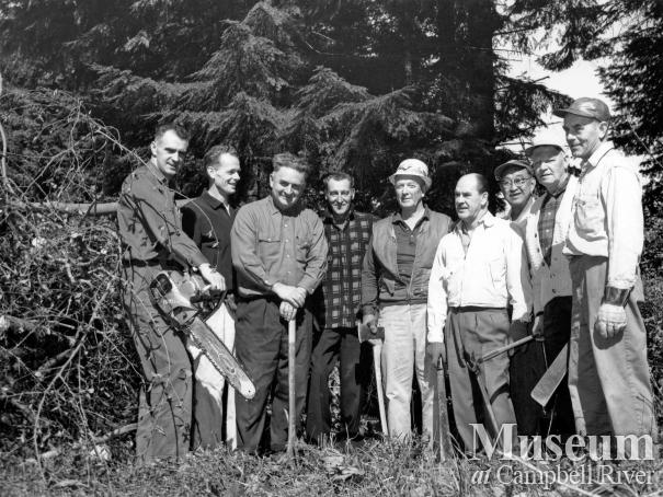 A Rotary Club Trail Building Project