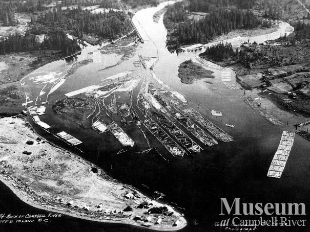 The Campbell River estuary