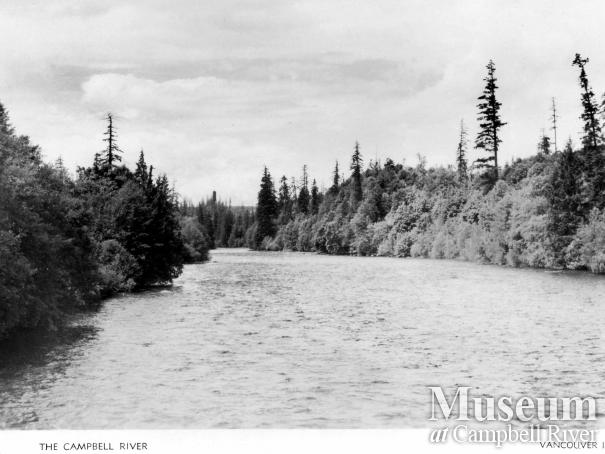 Postcard of the Campbell River