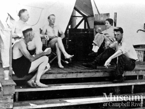 Bill Coleman's "Camp" at Tyee Spit