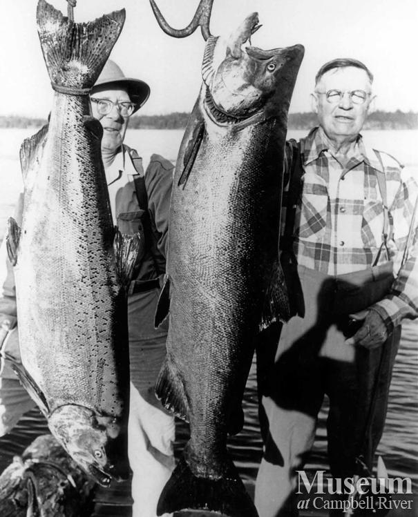 Mr. Wislander with catch
