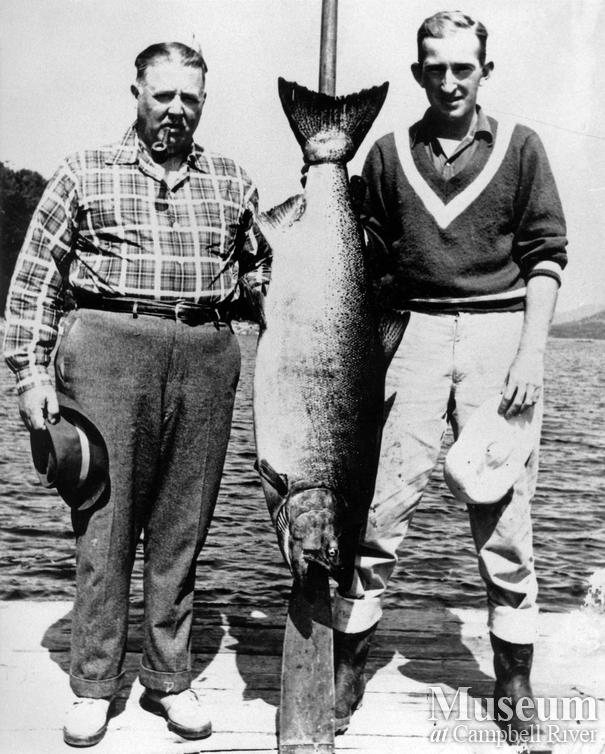 Paul Ballou with catch