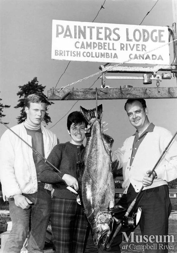 Tom Merry with his catch