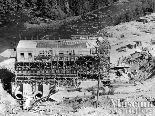Construction of the John Hart Generating Station
