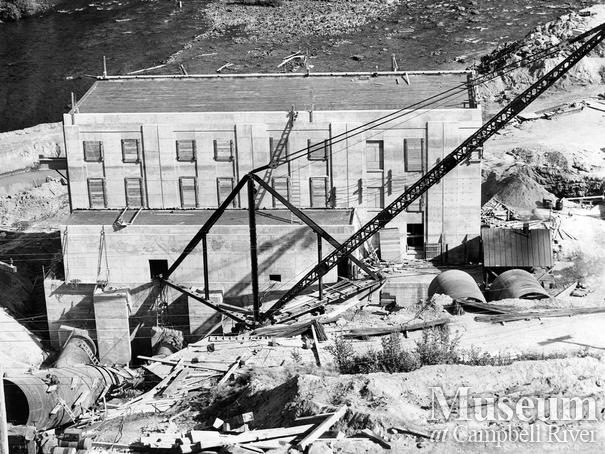 Construction of the John Hart Generating Station