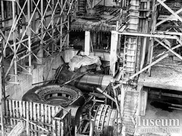 Construction of the John Hart Generating Station