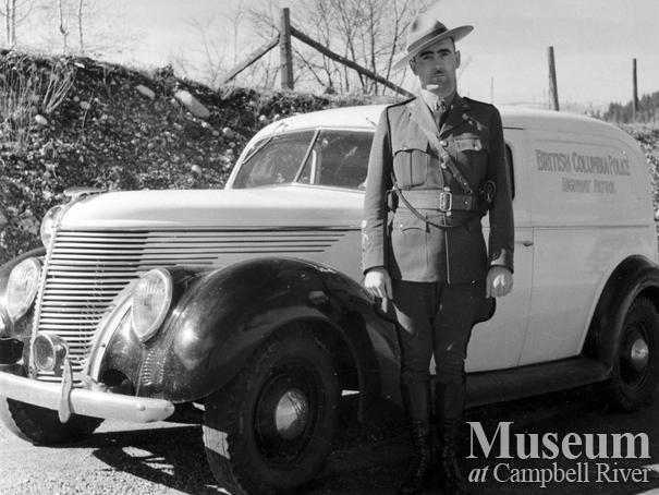 Campbell River police officer Mac MacAlpine