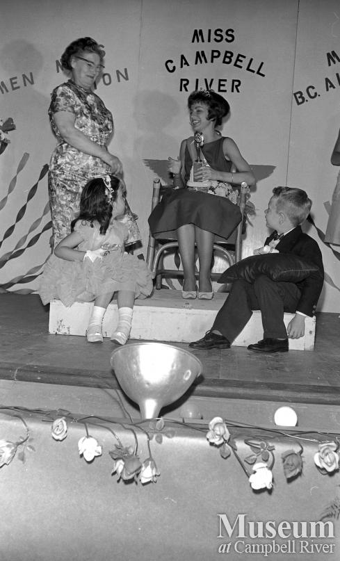 Miss Campbell River Contest held in the Van Isle Theatre