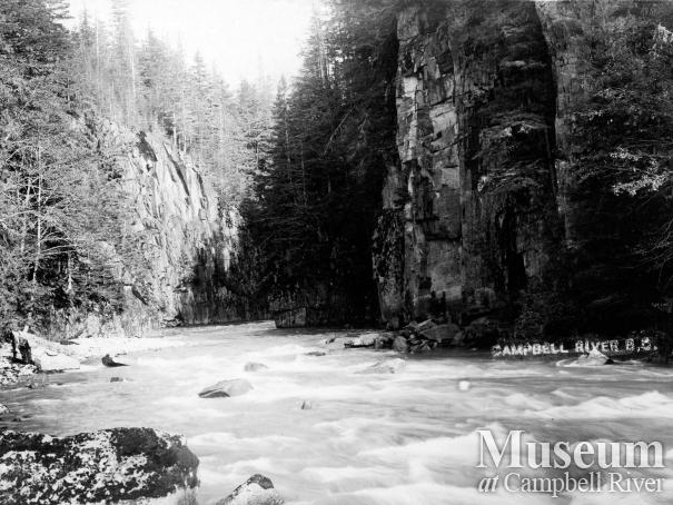 The Campbell River, below Elk Falls