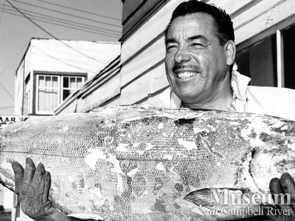 Tony Biron with his catch